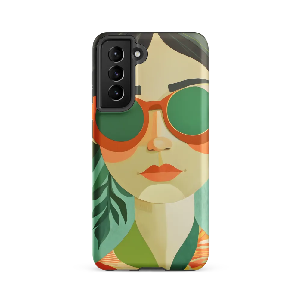Bold Serenity: A Modern Portrait