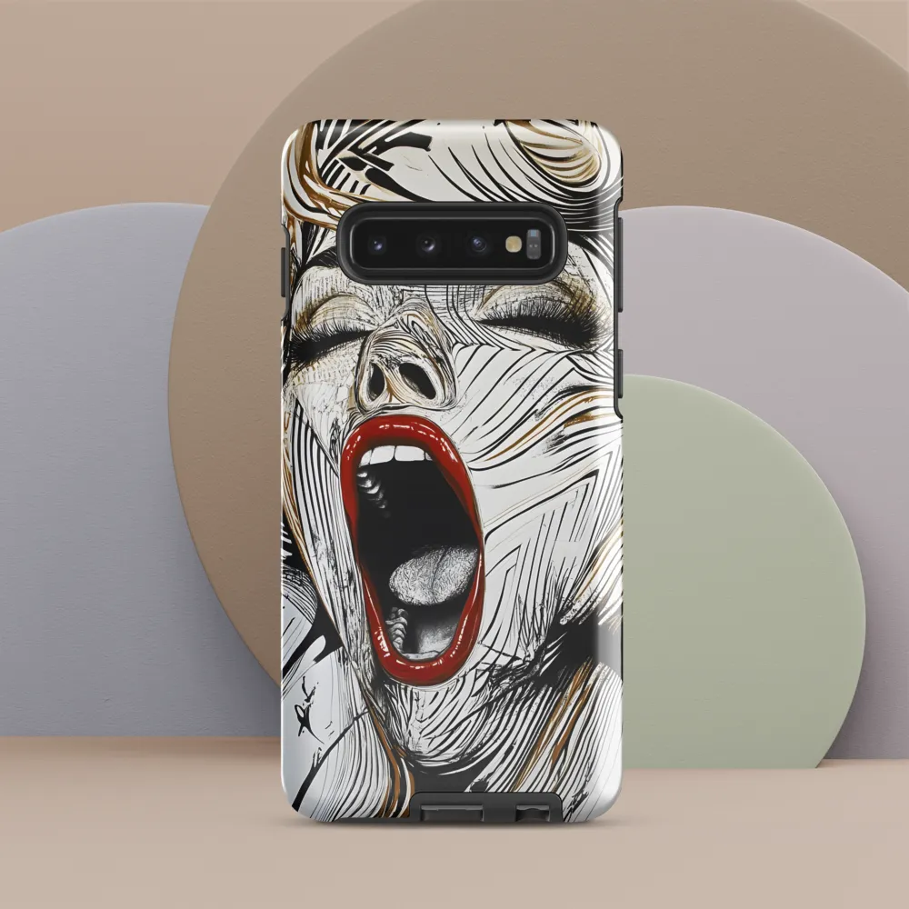 The anguished scream