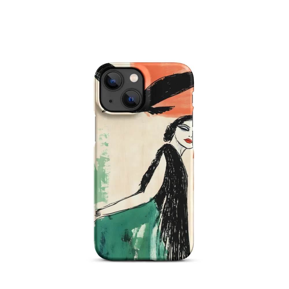 Elegance in Flight | Phone Case |  13 Mini | Snap Case | Matte