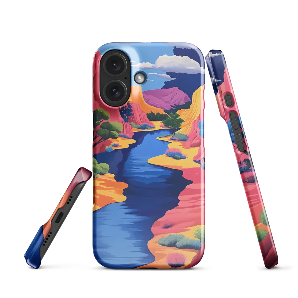 Dreamscape Oasis | Phone Case |  16 | Snap Case | Glossy