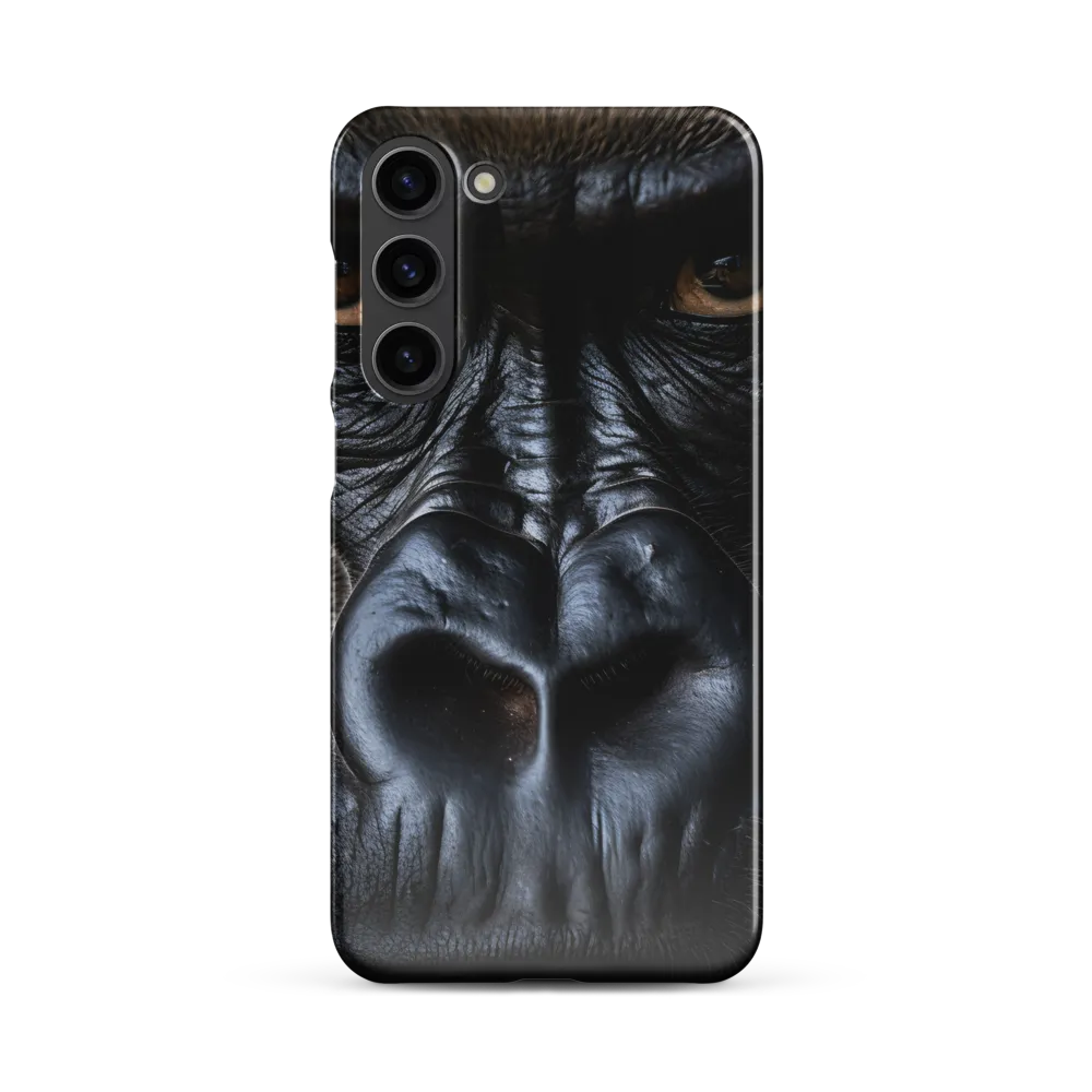 Gaze of the Wild: A Gorilla's Portrait