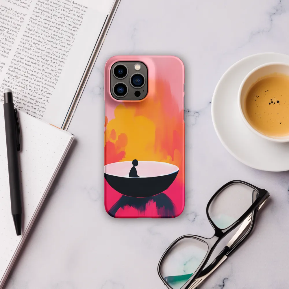 Reflections of Solitude | Phone Case |  14 Pro Max | Snap Case | Matte