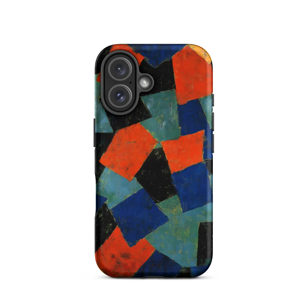 Dynamic Geometry in Color | Phone Case |  16 | Tough Case | Matte