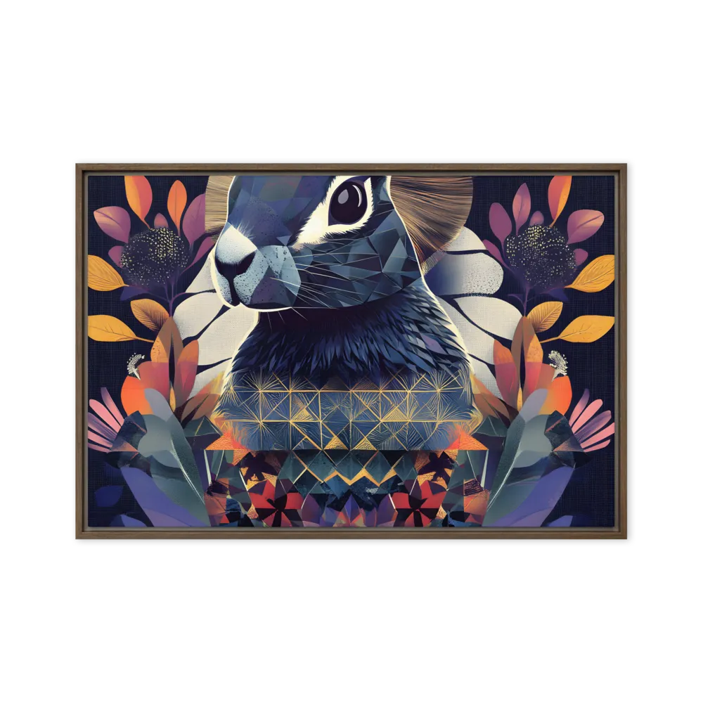 Ethereal Bunny: A Geometric Wonderland