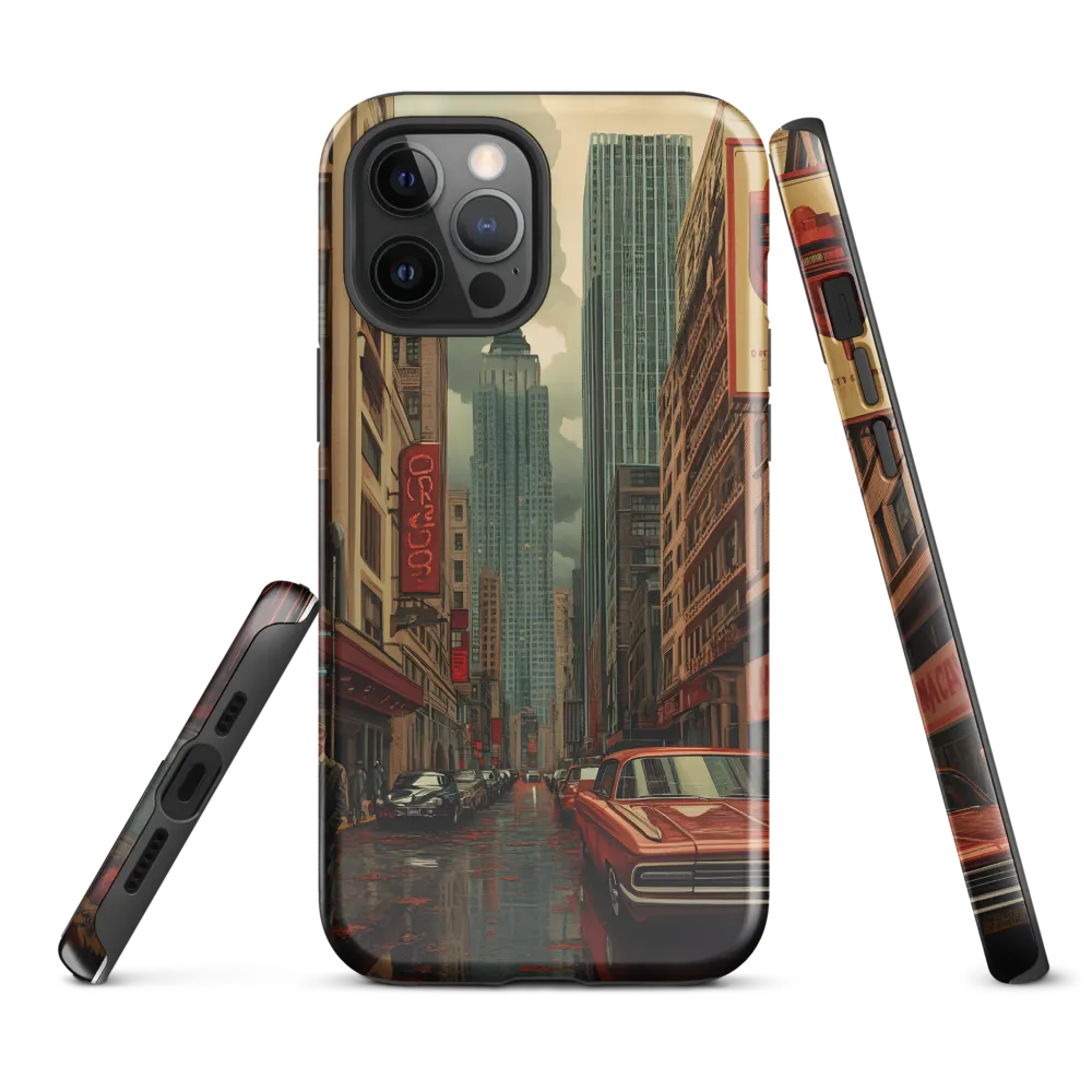 Nostalgic Cityscape: Reflections of a Forgotten Era