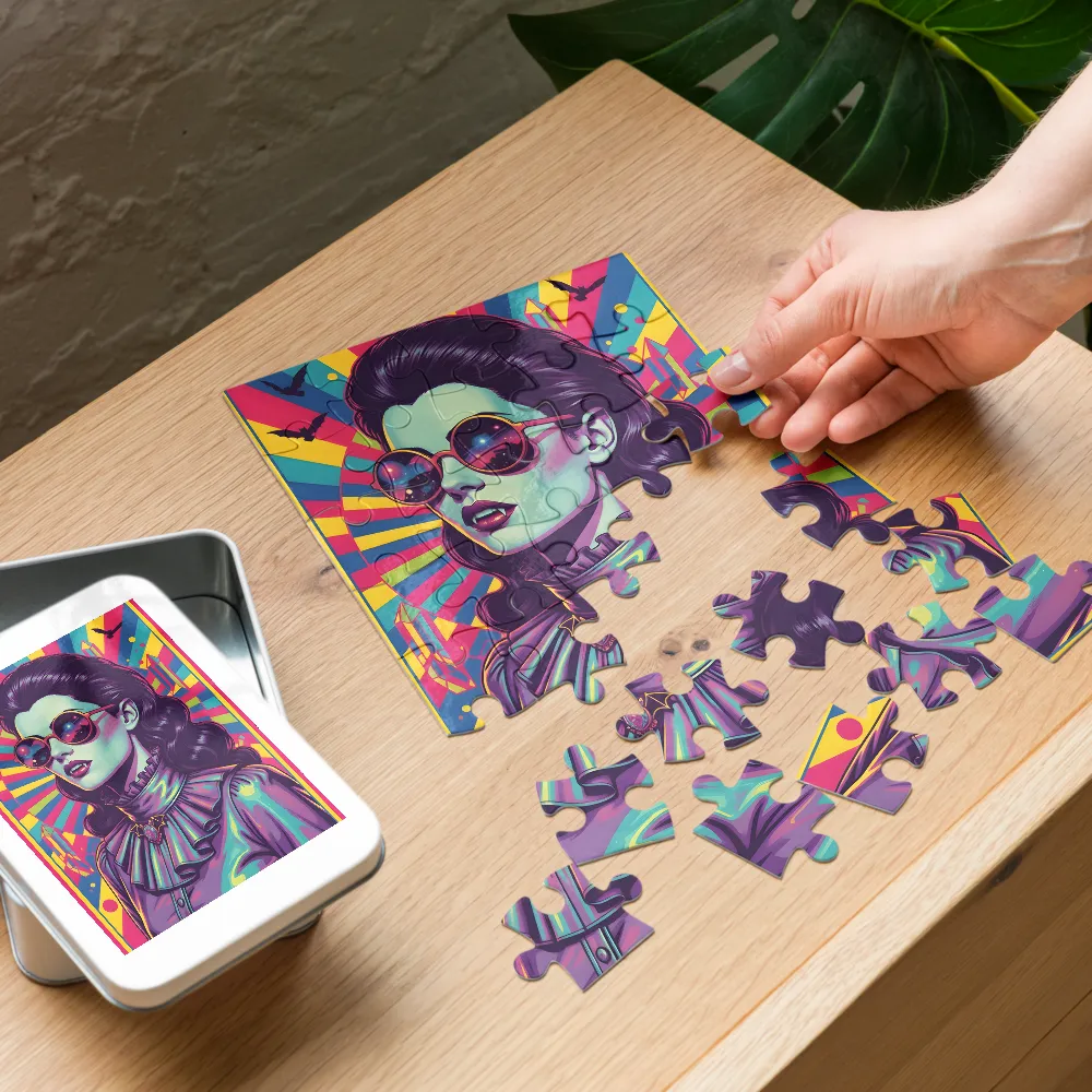 Cosmic Vampire 
 Jigsaw Puzzle in Tin Box