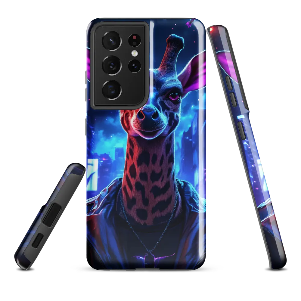 Urban Giraffe: A Neon Fantasy