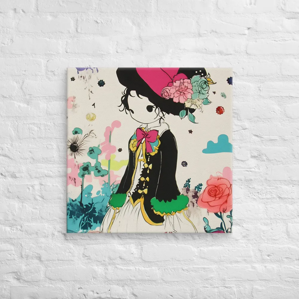 Whimsical Garden Reverie | Canvas | 26″×26″