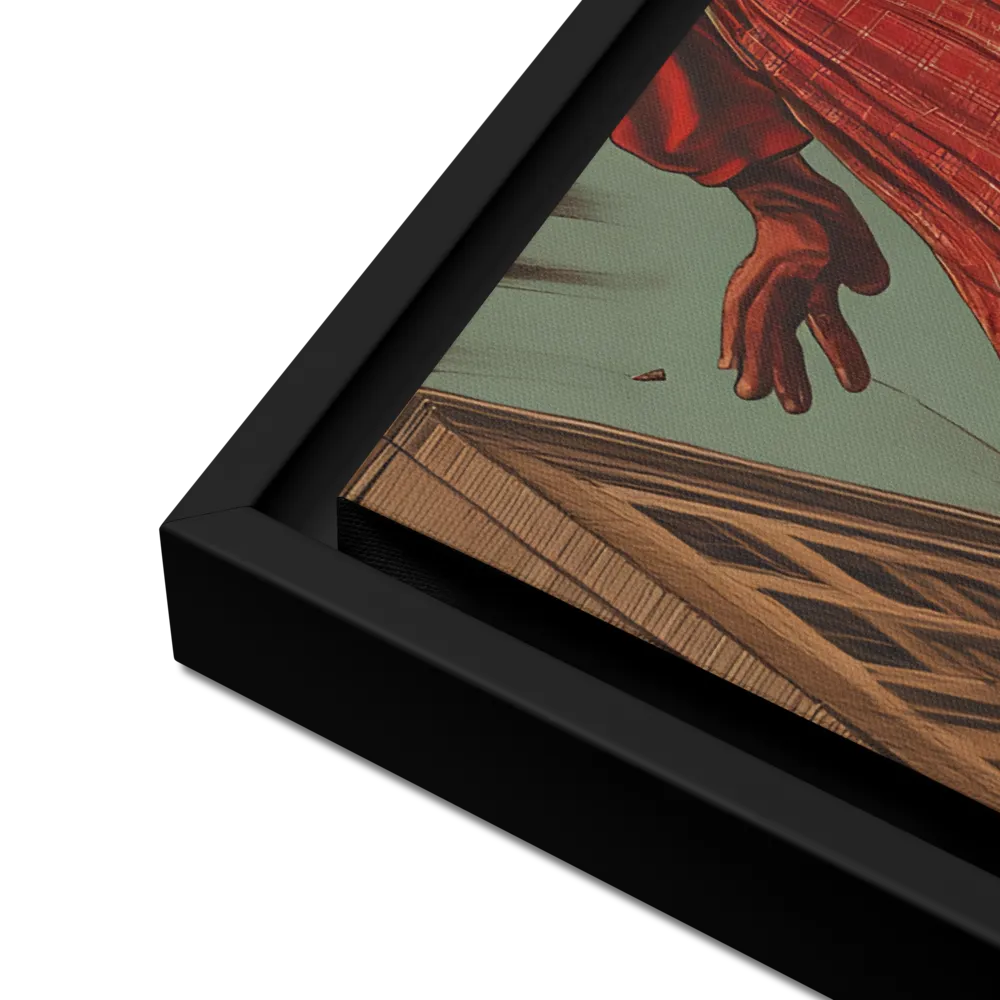 Flight of the Urban Dreamer | Canvas with Black Frame | 18″×24″