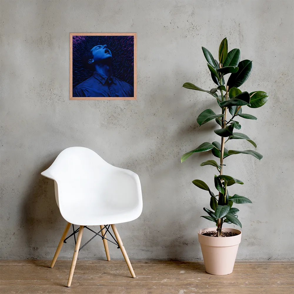 Dreams Unbound | Poster with Red oak Frame | 18″×18″