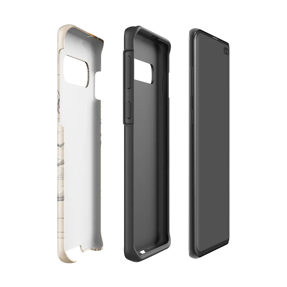 Geometric Reverie | Phone Case |  S10 | Tough Case | Glossy