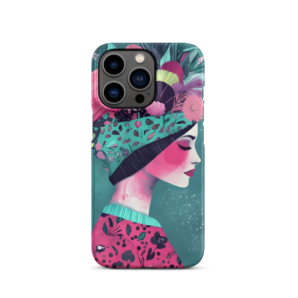 Whimsical Floral Portrait
