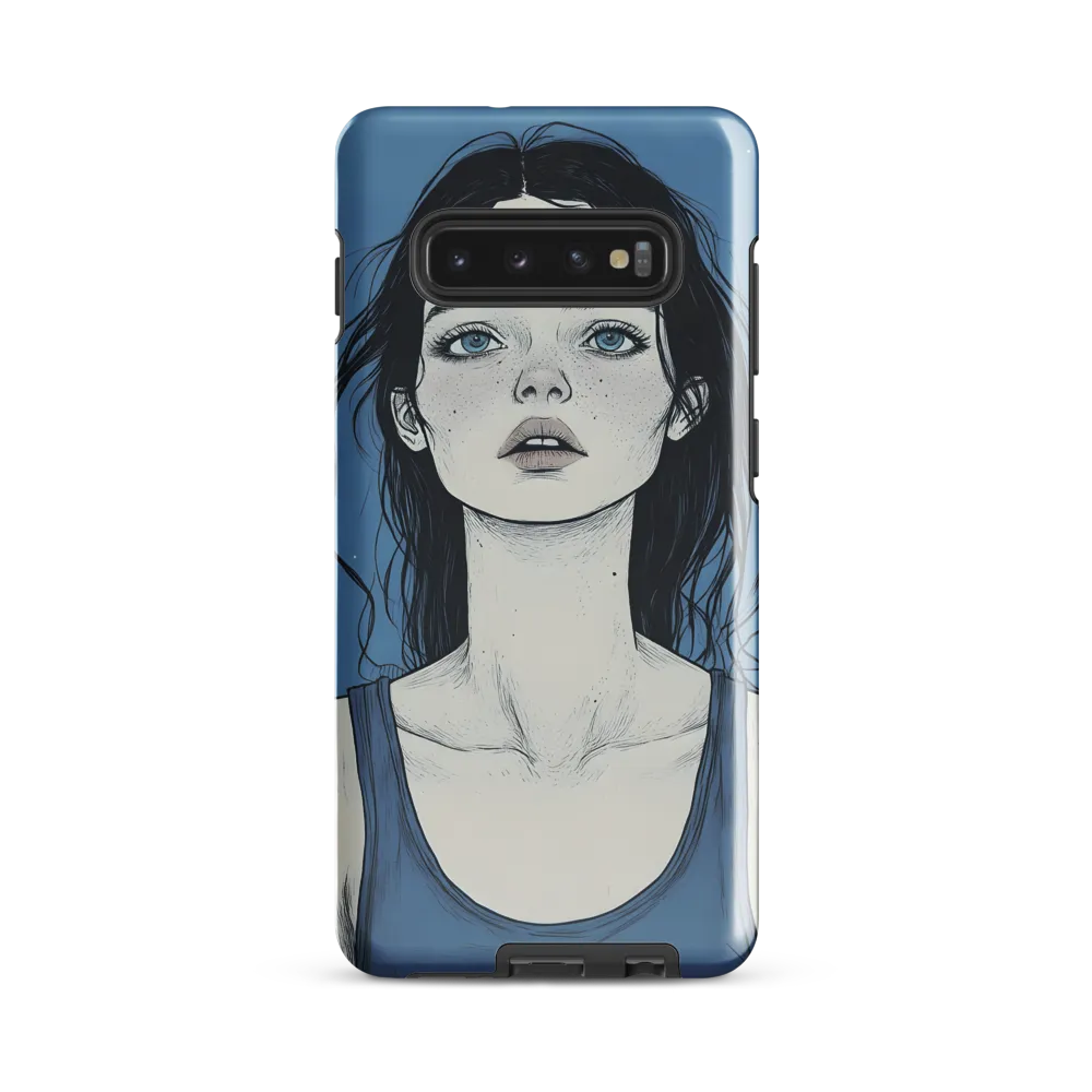 Gaze of Serenity | Phone Case |  S10 Plus | Tough Case | Glossy