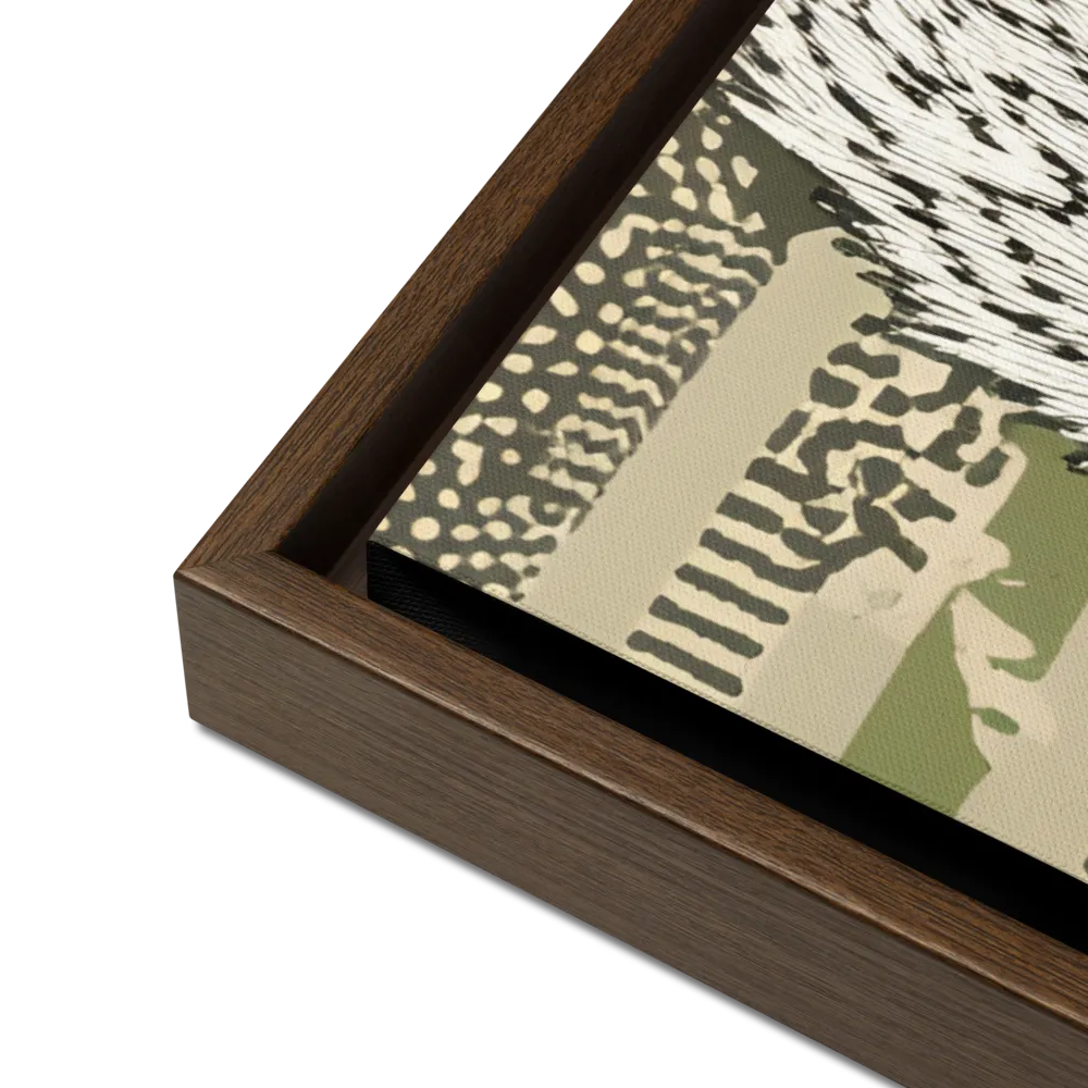 Reflections of the Forest | Canvas with Brown Frame | 24″×36″