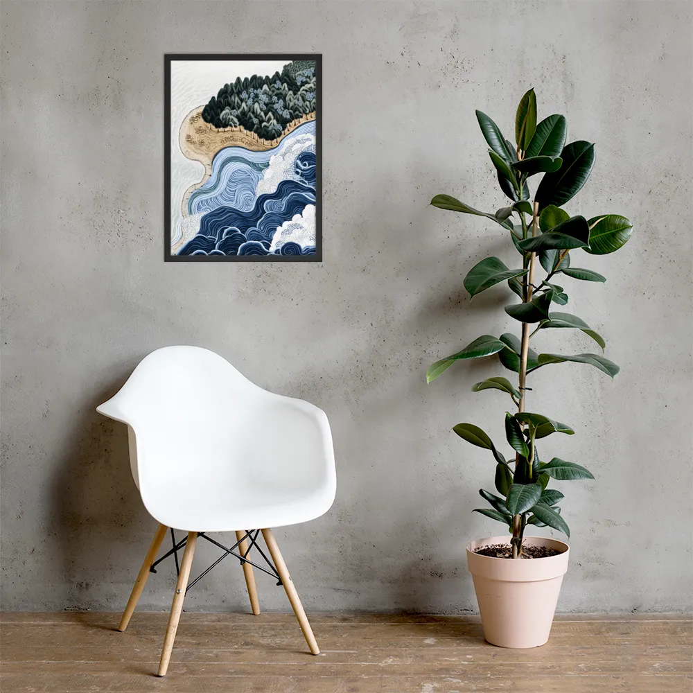 Oceanic Harmony: A Tranquil Landscape