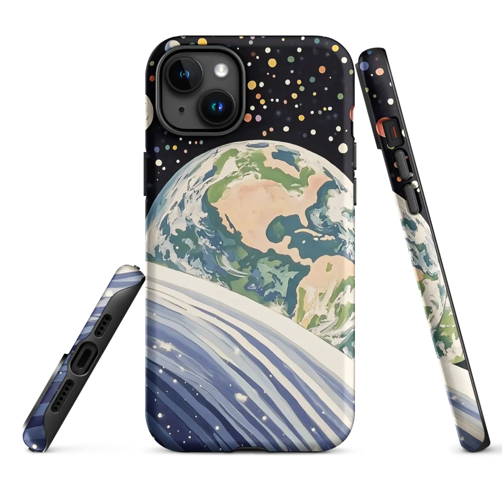 Celestial View: A Surreal Journey Through Space