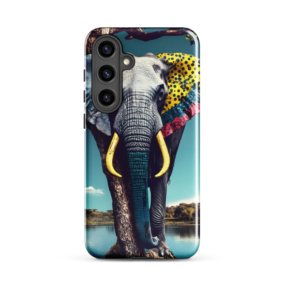 Playful Elegance: The Surreal Elephant