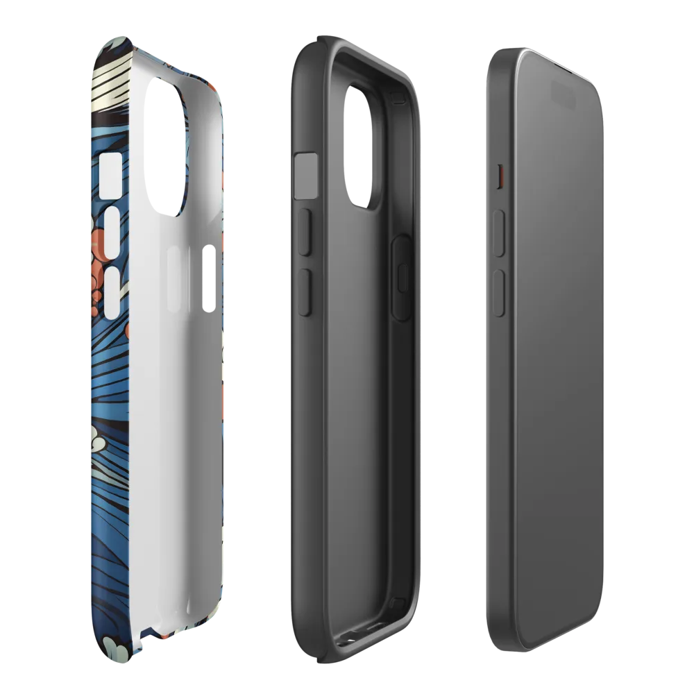 Nature's Elegance: An Oceanic Tapestry | Phone Case |  15 | Tough Case | Matte