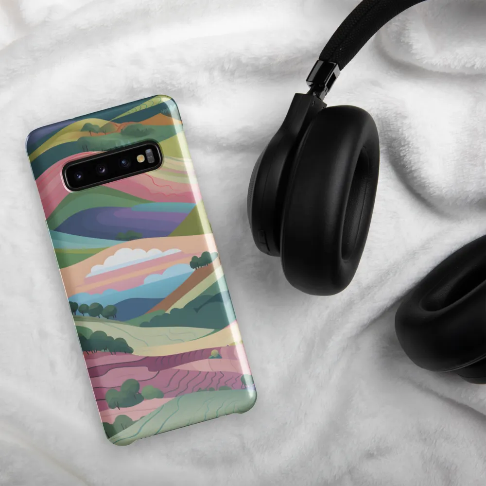 Harmonious Hills | Phone Case |  S10 | Snap Case | Glossy