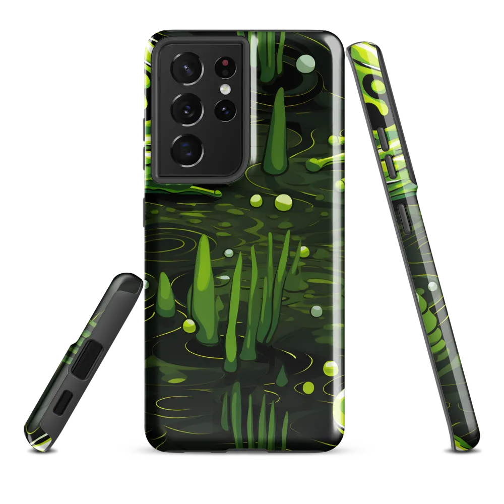 Green Harmony: Life Beneath the Surface