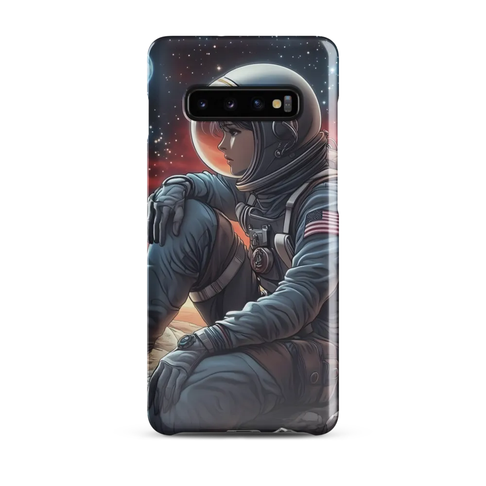 Contemplation Among the Stars | Phone Case |  S10 Plus | Snap Case | Glossy