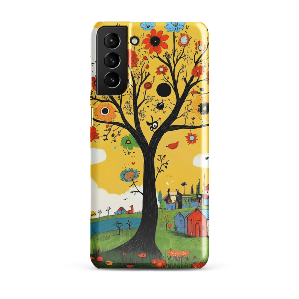 Whimsical Blooms of Life | Phone Case |  S21 Plus | Snap Case | Glossy