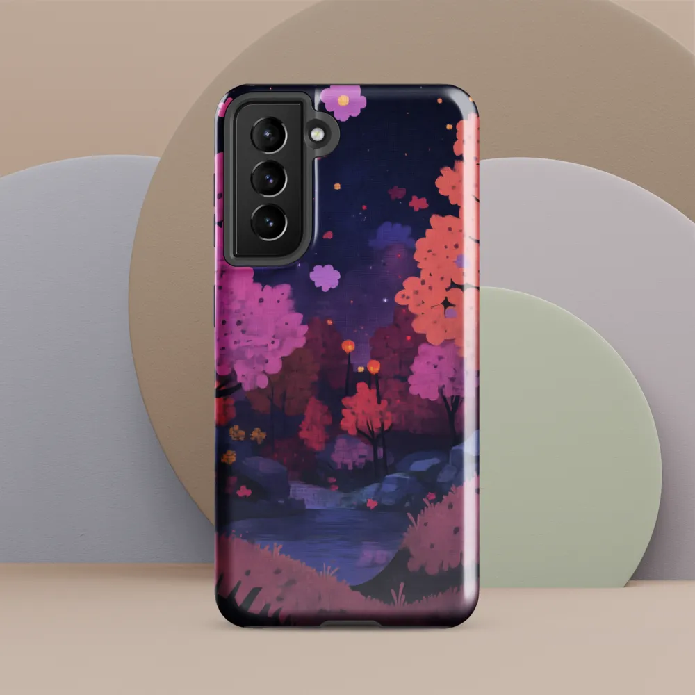 Whispers of Spring: A Serene Landscape | Phone Case |  S21 | Tough Case | Glossy