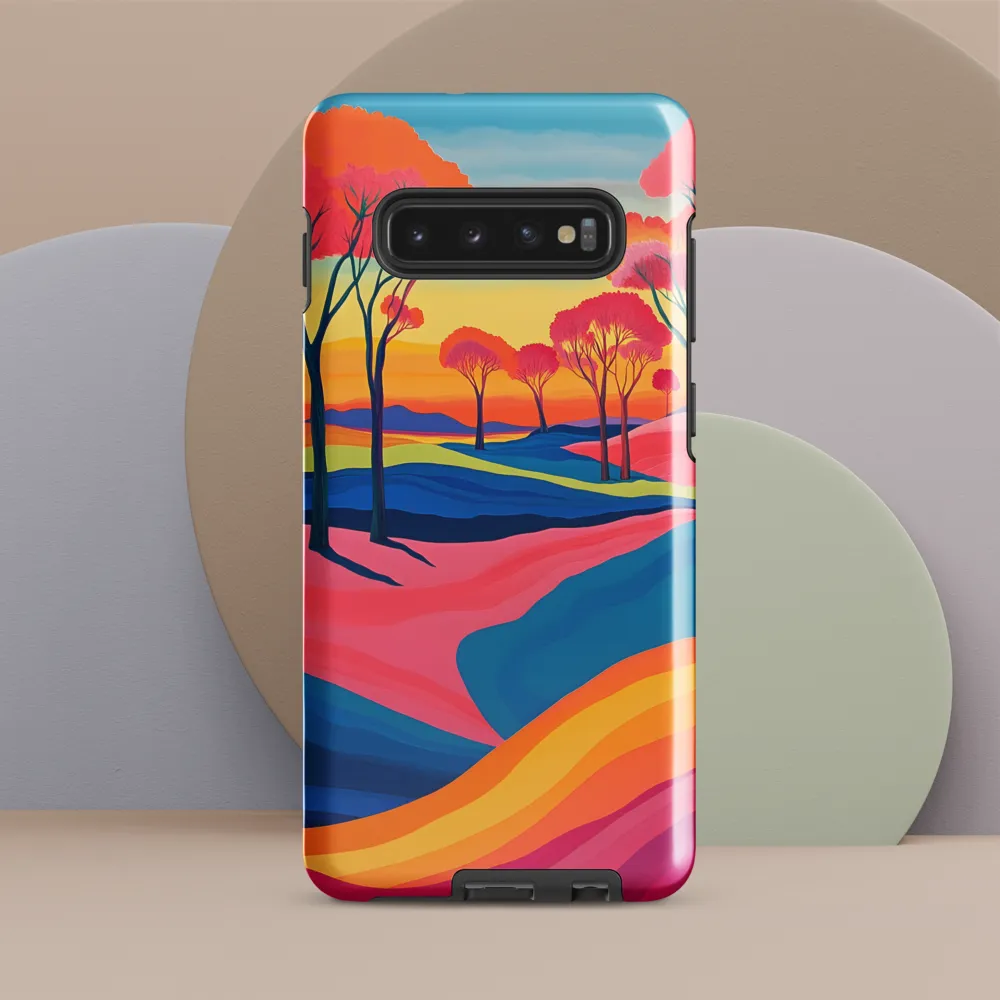 Whimsical Serenity | Phone Case |  S10 Plus | Tough Case | Glossy