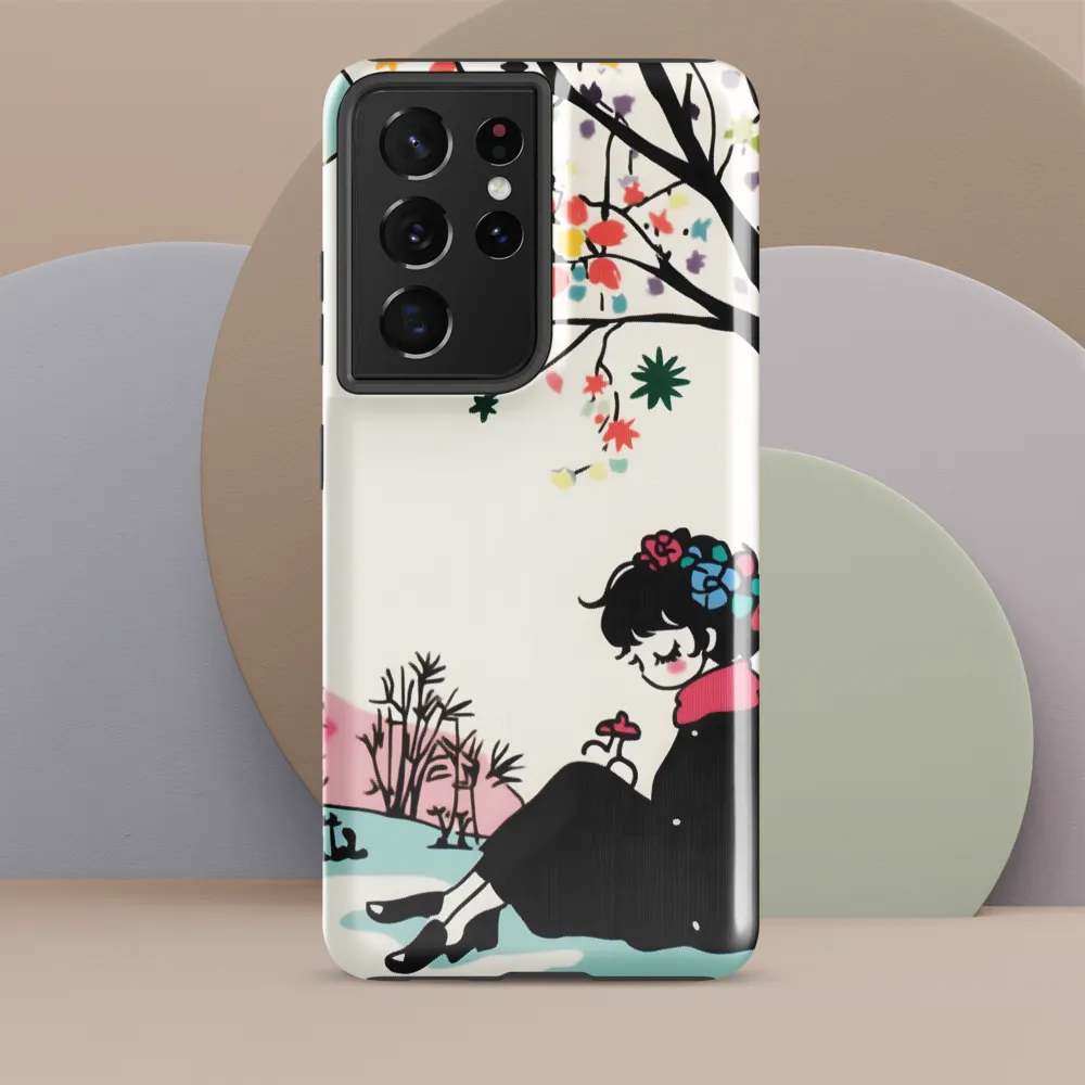 Whispers of Spring | Phone Case |  S21 Ultra | Tough Case | Glossy