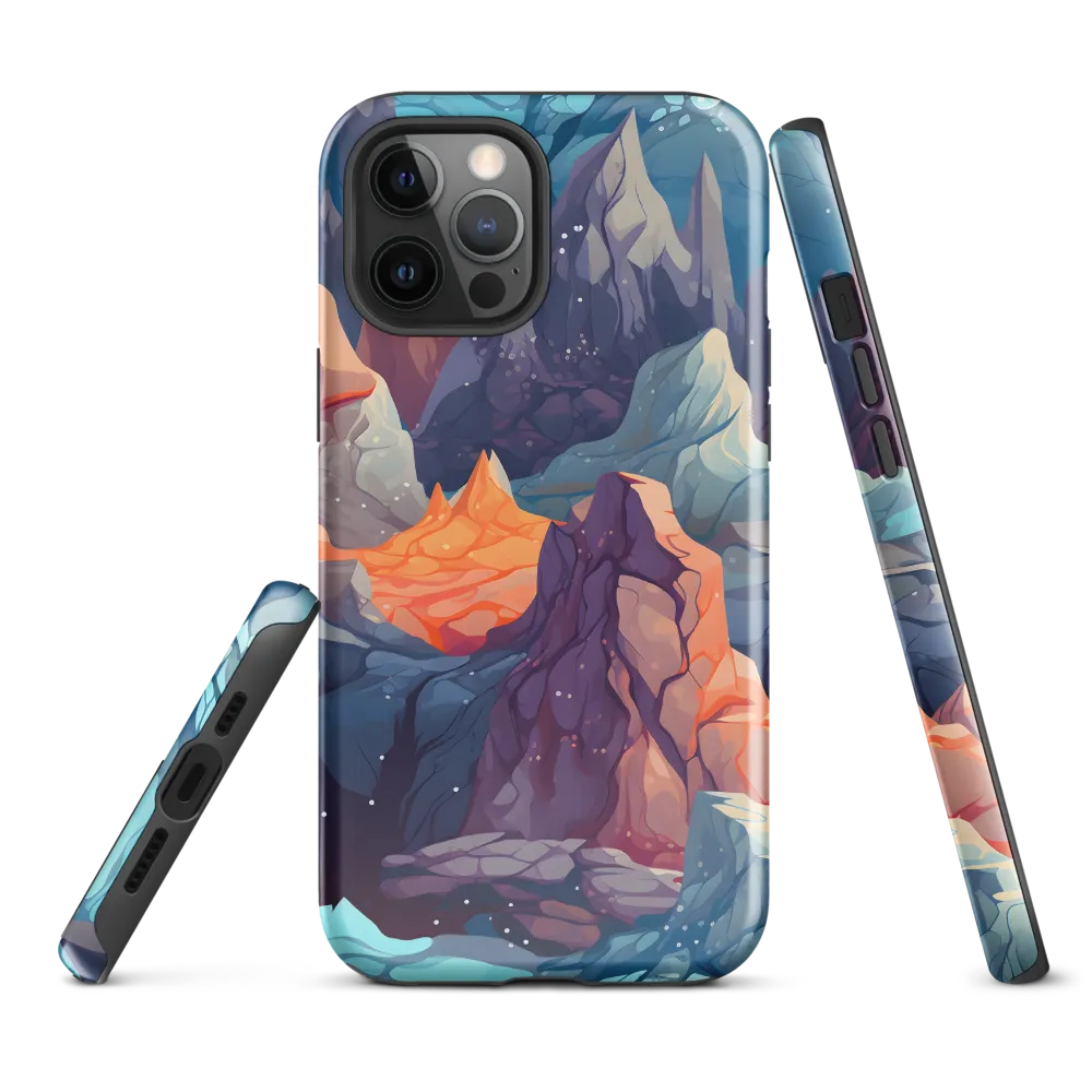 Mystical Peaks of Imagination | Phone Case |  12 Pro Max | Tough Case | Glossy
