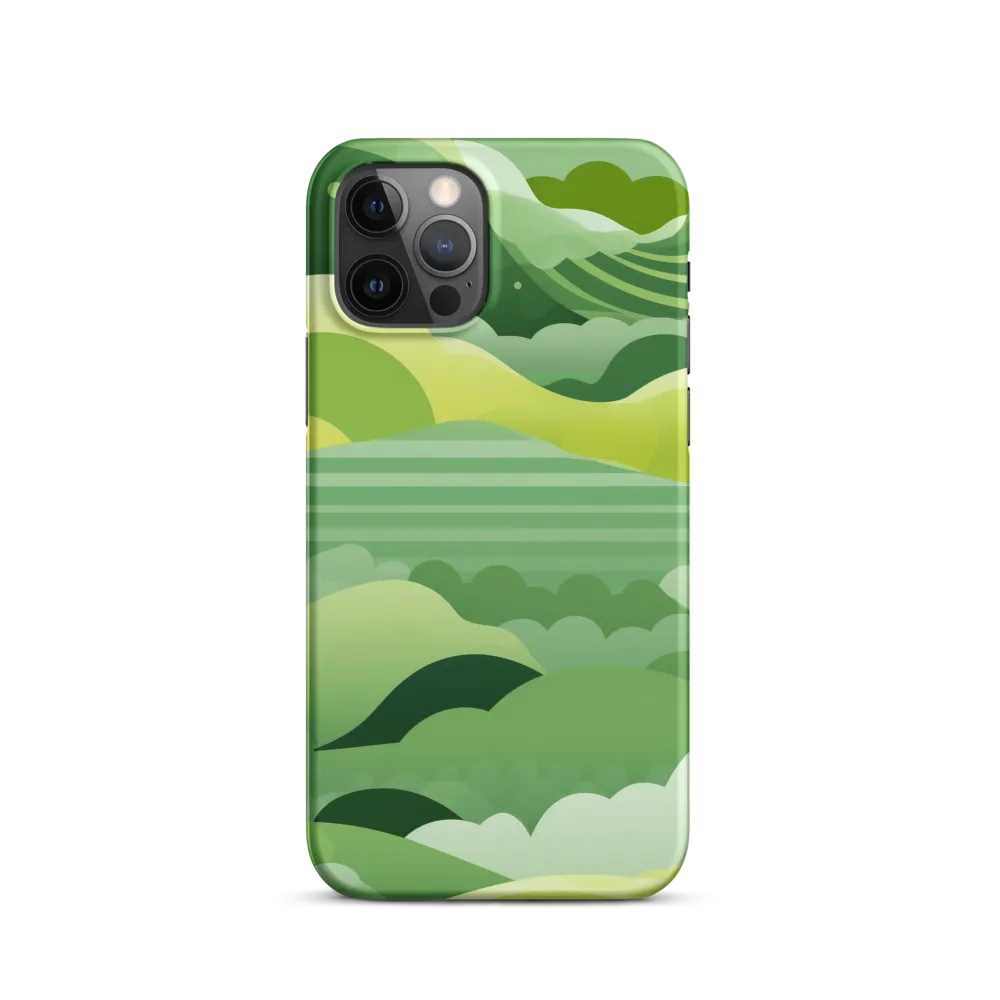 Tranquility in Green Waves