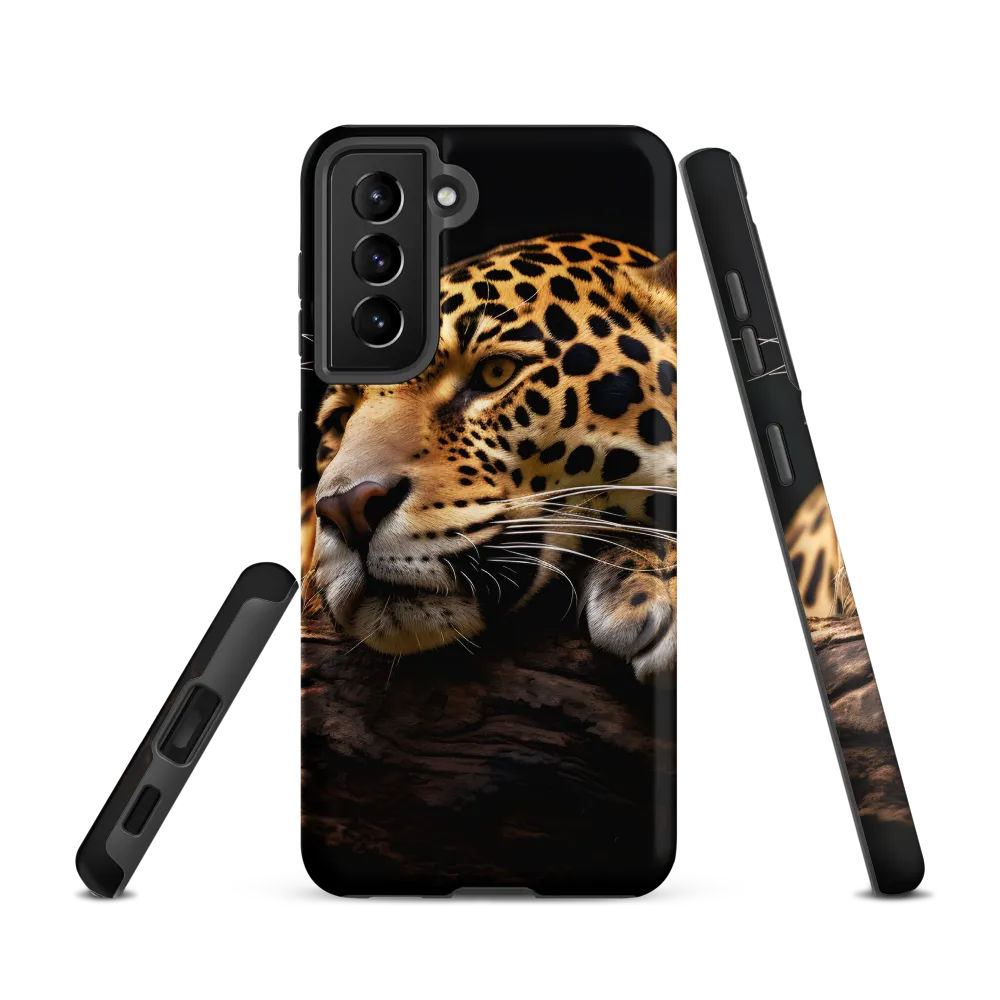 Tranquil Majesty: The Resting Leopard