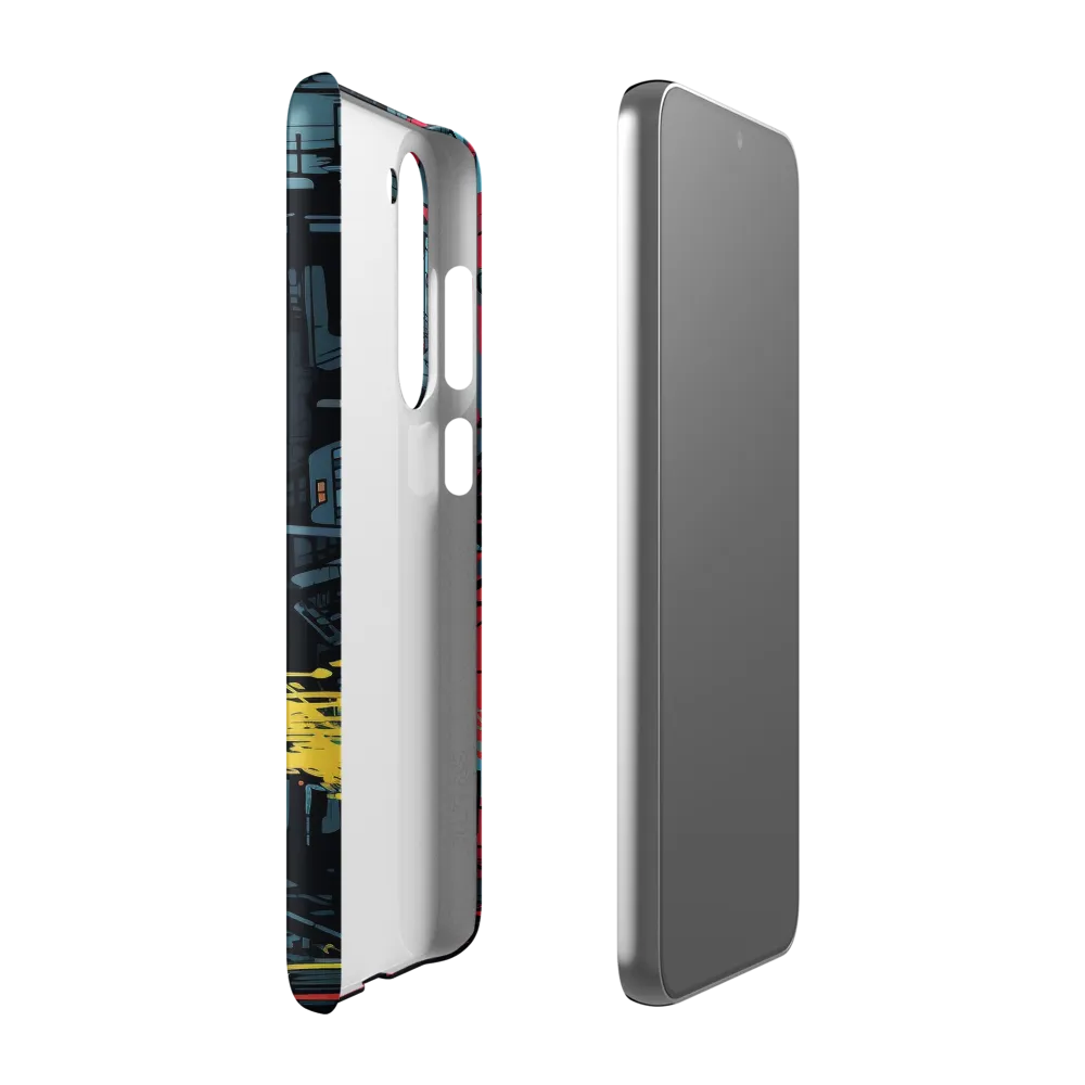 Citybeat: A Neon Dreamscape | Phone Case |  S23 Plus | Snap Case | Matte