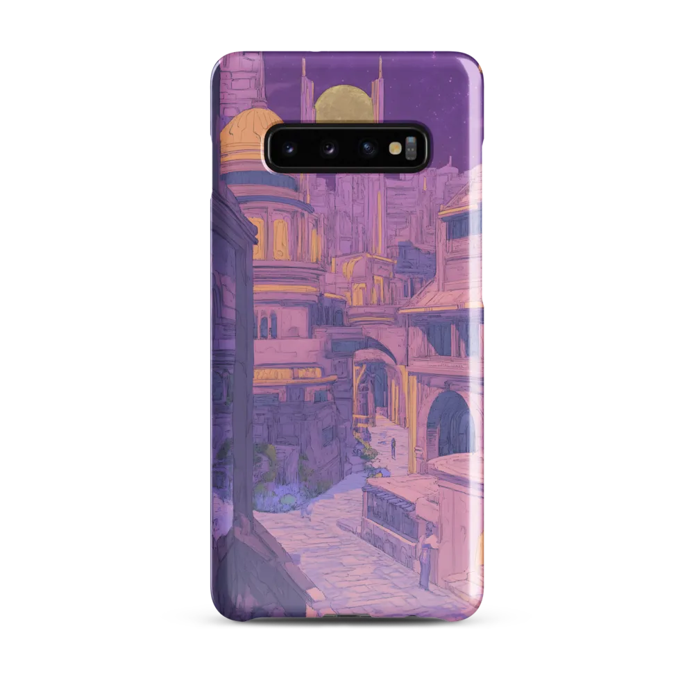 Moonlit Fantasy City | Phone Case |  S10 Plus | Snap Case | Glossy