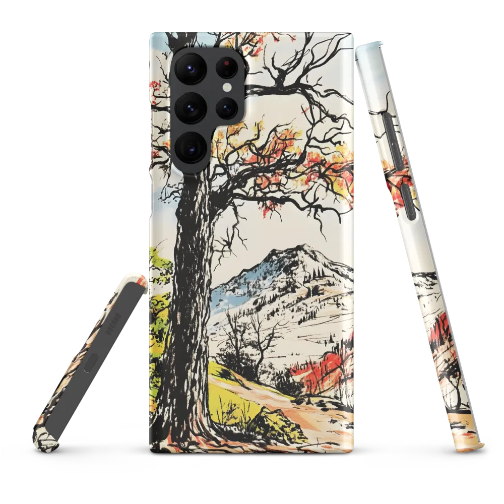 Autumn Majesty: The Guardian Tree | Phone Case |  S22 Ultra | Snap Case | Matte