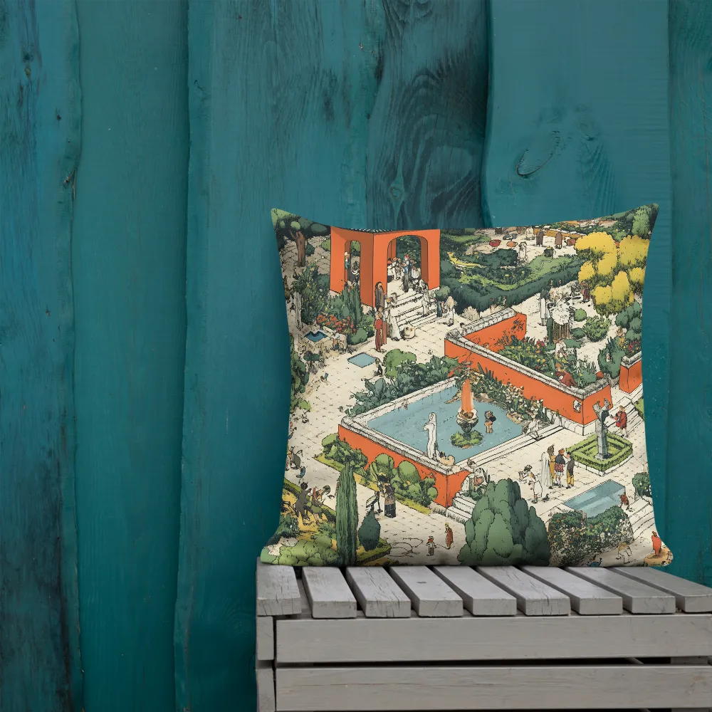 Harmony in the Garden | Pillow & Pillow Case | Multiple Sizes