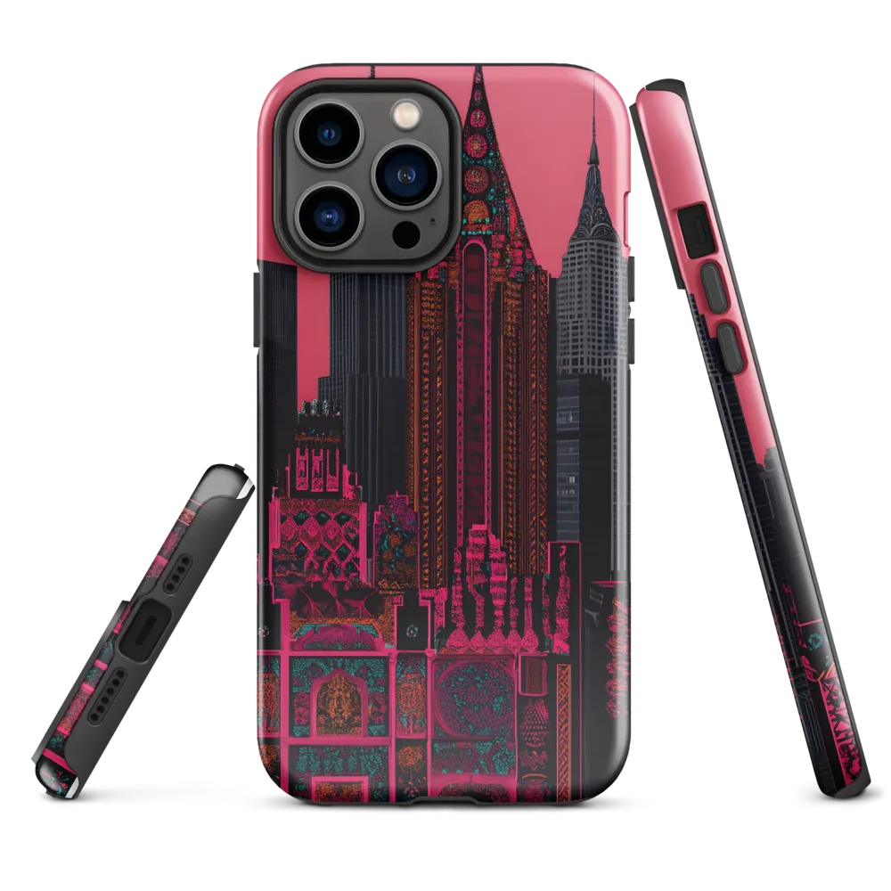 Urban Vibrance: A Digital Exploration of Skyscrapers