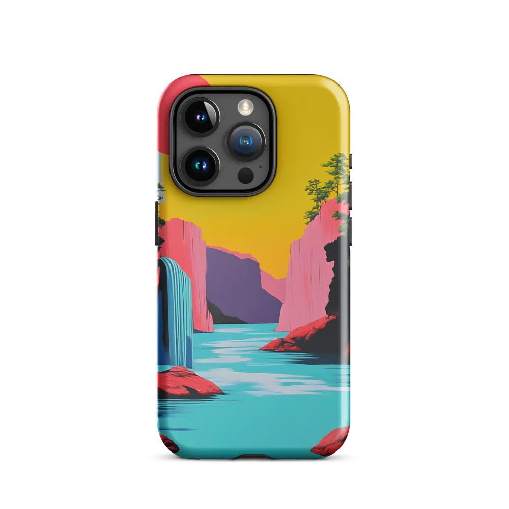 Dreamscape of Pink Cliffs and Turquoise Waters