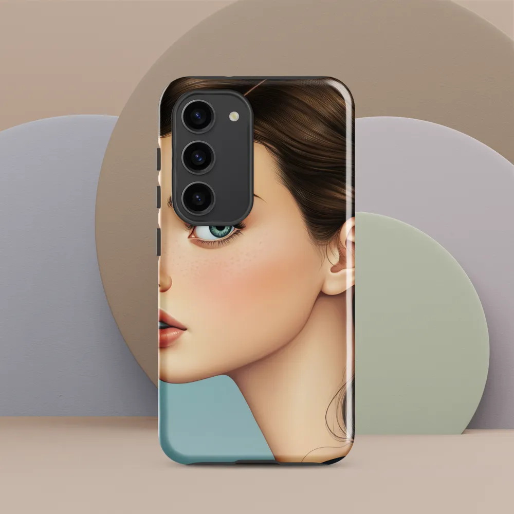 Captivating Gaze: A Modern Portrait