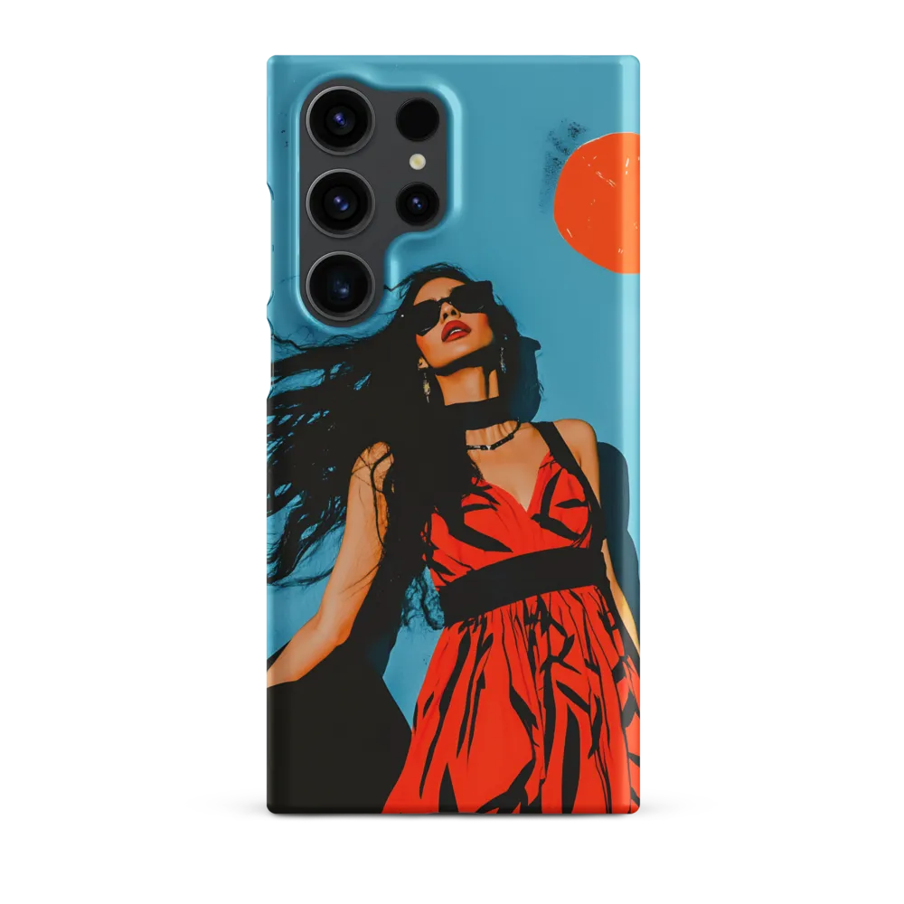 Sunset in Fashion: A Modern Portrait