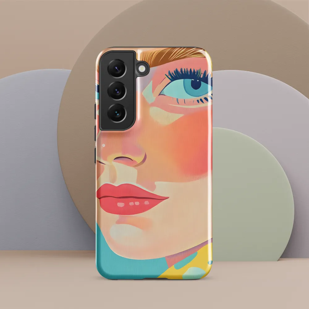 Vibrant Elegance: A Pop Art Portrait