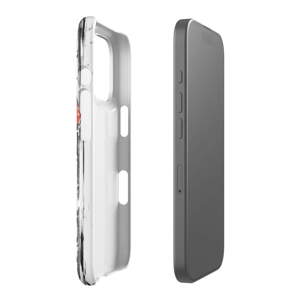 The Edgy Elegance | Phone Case |  16 Pro | Snap Case | Glossy