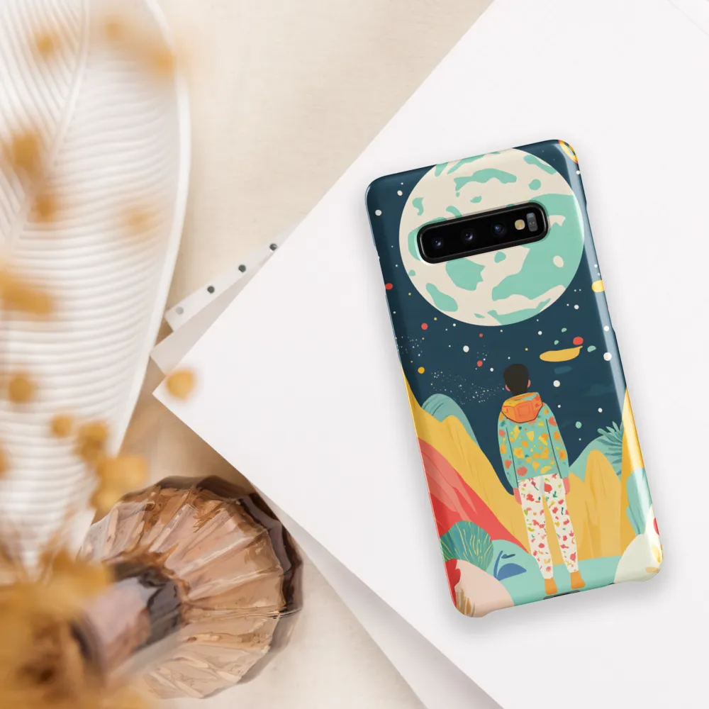 Dreamscapes Under Cosmic Light | Phone Case |  S10 Plus | Snap Case | Glossy