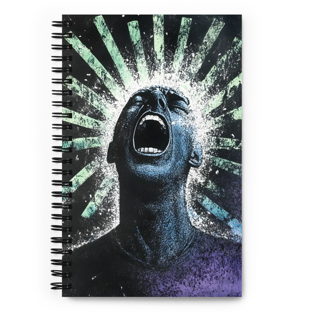 Eruption of Emotion | Spiral Notebook