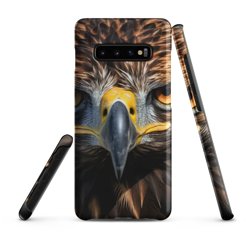 The Intensity of the Eagle | Phone Case |  S10 Plus | Snap Case | Matte