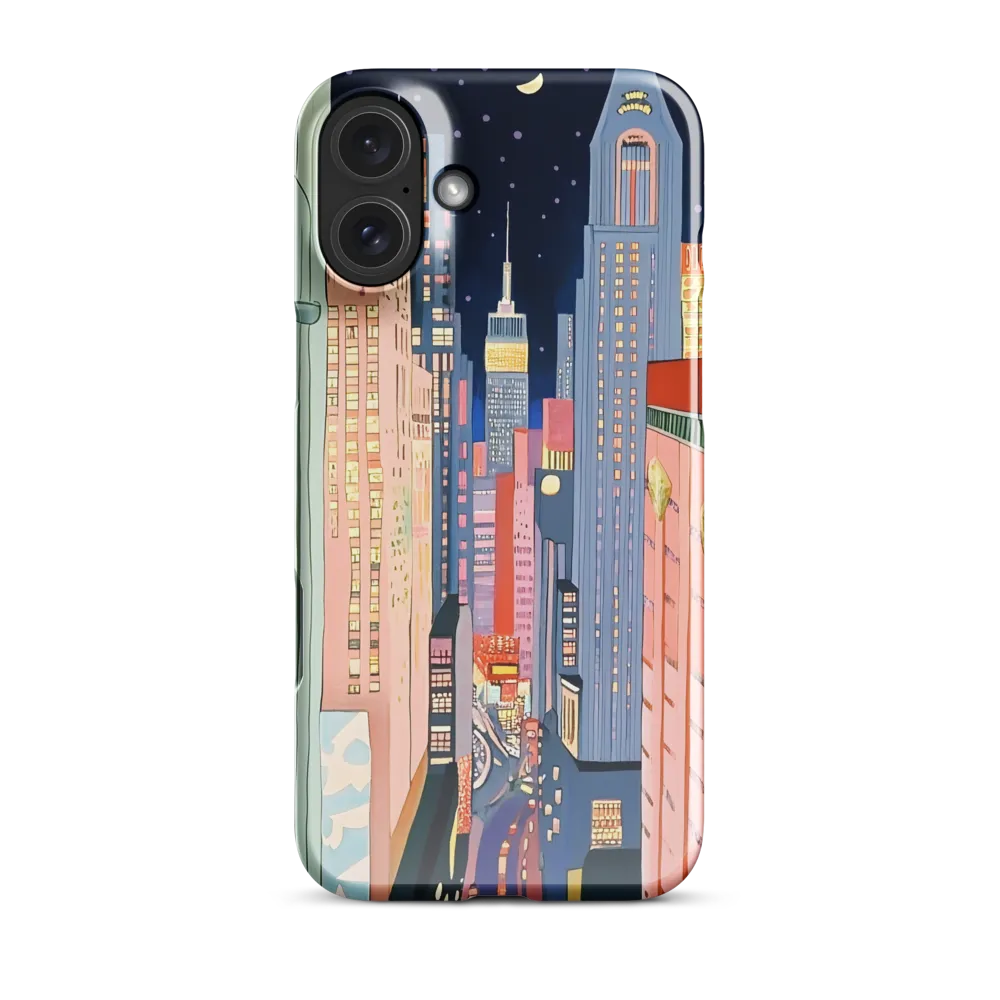 Urban Dreamscape: A Pop Art Night | Phone Case |  16 Plus | Snap Case | Glossy