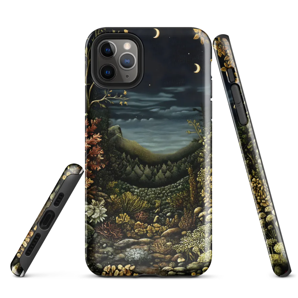 Celestial Reverie in a Serene Landscape | Phone Case |  11 Pro Max | Tough Case | Glossy