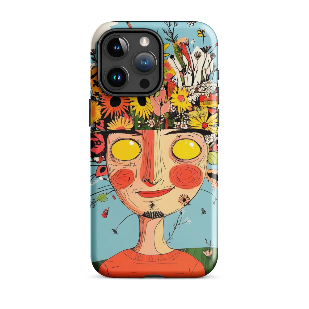 Whimsical Bloom | Phone Case |  15 Pro Max | Tough Case | Glossy