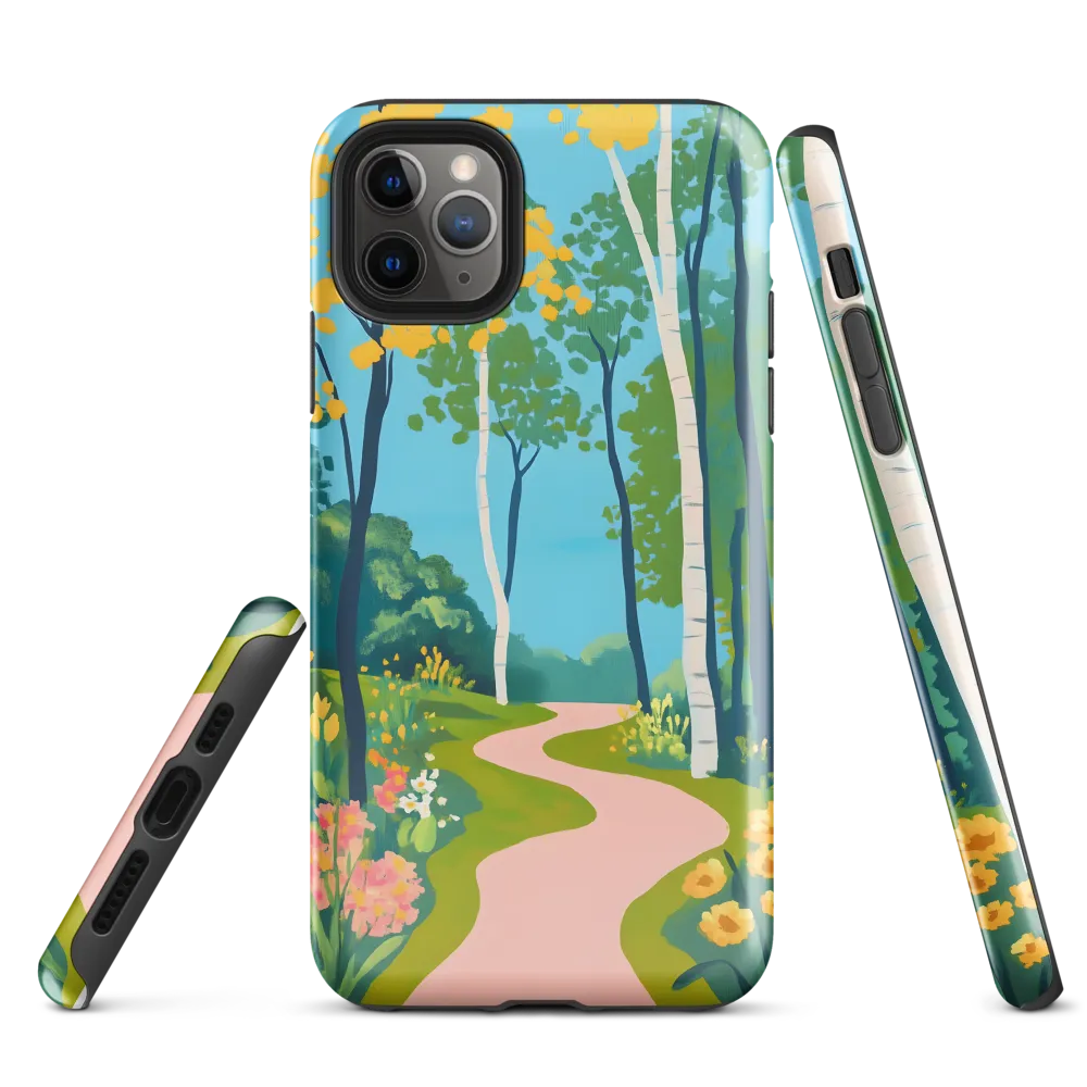 The Winding Path of Nature | Phone Case |  11 Pro Max | Tough Case | Glossy