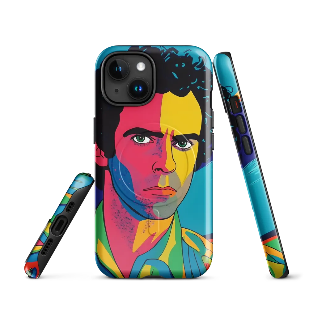 Electric Visage: A Portrait of Vibrance